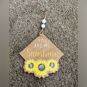 NWT YOU ARE MY SUNSHINE HOME DECOR